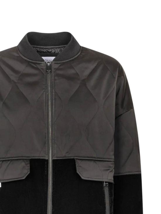  카락테르 봄버 자켓 F015A0A03775133 Black - CARACTERE