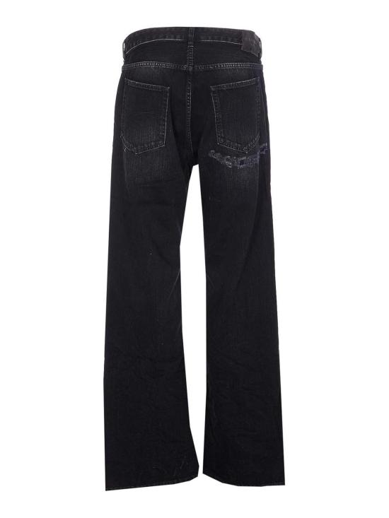 25FW 발렌시아가 스트레이트 팬츠 851352TTW671037 Black - BALENCIAGA