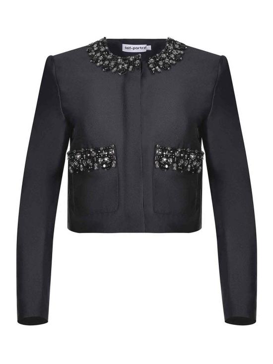 25FW 셀프 포트레이트 자켓 AW25061JBLACK Black