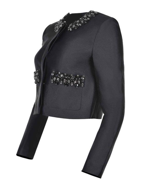 25FW 셀프 포트레이트 자켓 AW25061JBLACK Black - SELF PORTRAIT