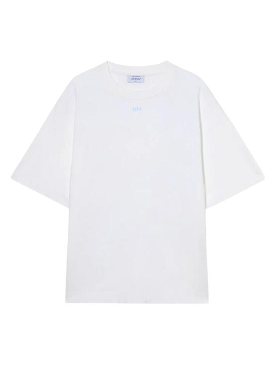 25FW 오프화이트 반팔 티셔츠 44MAA120F5J00D 0141 White