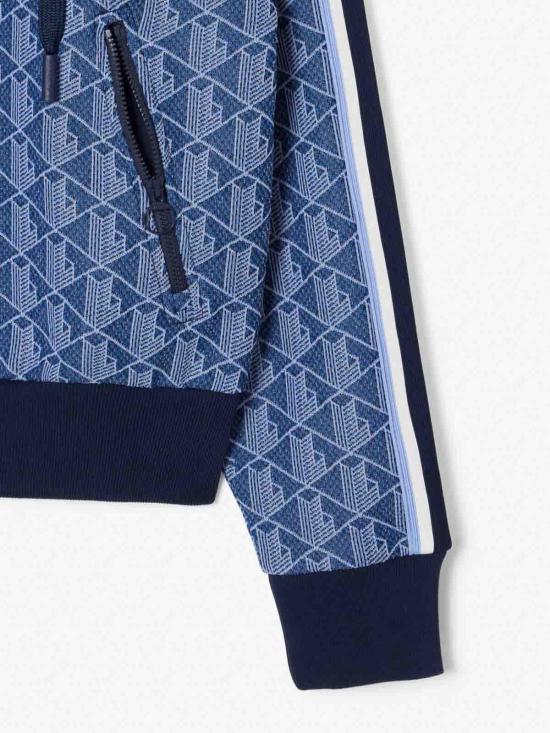 25FW 라코스테 스웨터 SF7606AIT Blue - LACOSTE