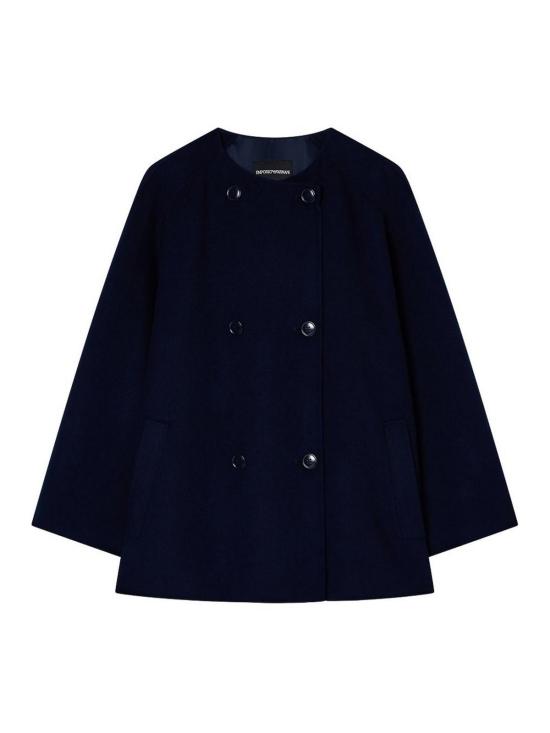 25FW 엠포리오 아르마니 미디 스커트 EW001383AF10207UB115 Blue