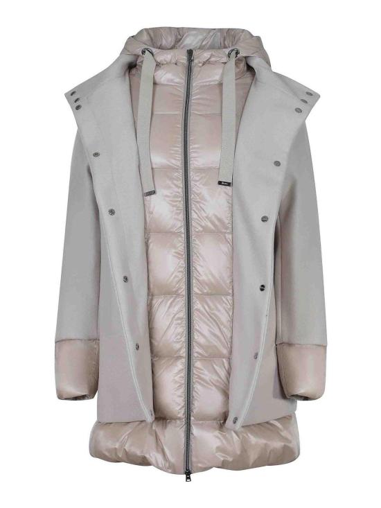  에르노 에코울 & 나일론 울트라라이트 A-셰이프 PI001966D333441985 Yellow - HERNO