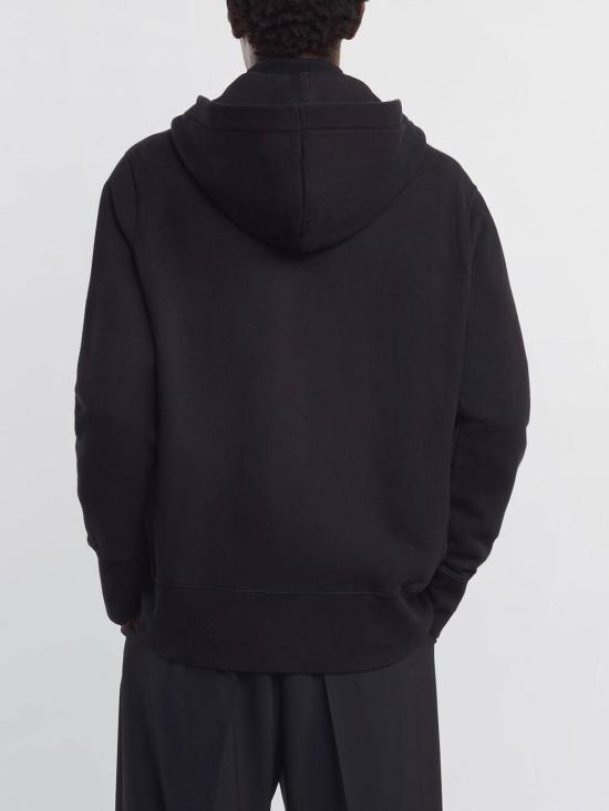 25FW 호간 후드 티셔츠 KQMB551203TXUYB999 Black - HOGAN