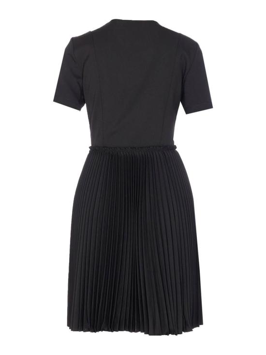 25FW 버버리 울 블랜드 킬트 미니 드레스 8116015 Black - BURBERRY