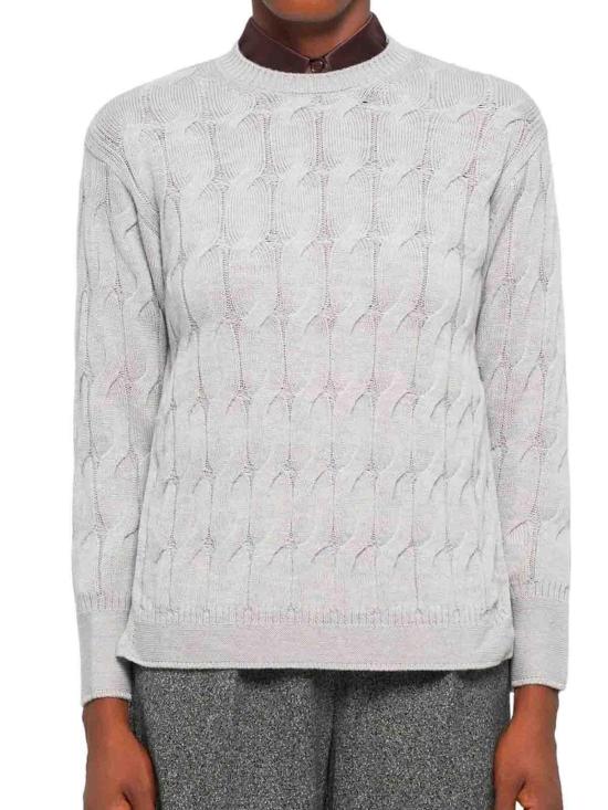 25FW 막스마라 스웨터 252636609865E15 Light Grey - MAX MARA
