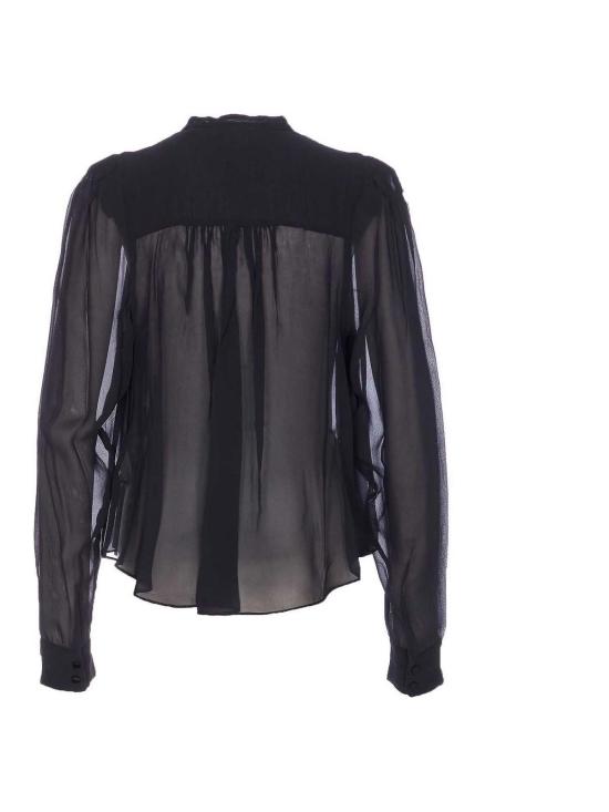 25FW 이자벨마랑에뚜왈 블라우스 HT0189FAC3J01E01BK Black - ISABEL MARANT ETOILE