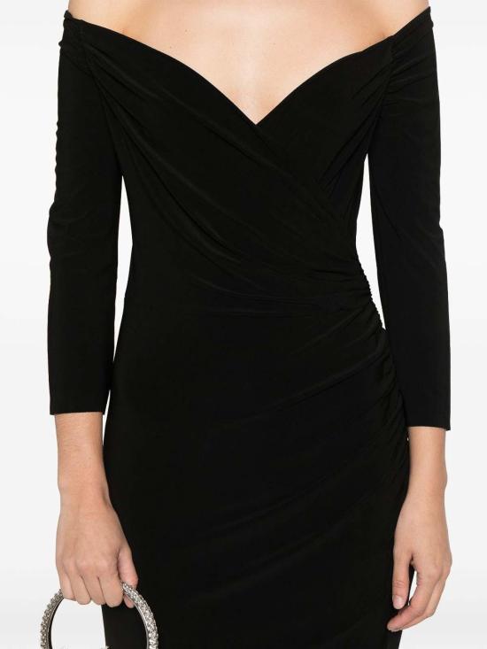 26SS 노마카말리 롱 원피스 KK4243PLG98001 Black - NORMA KAMALI