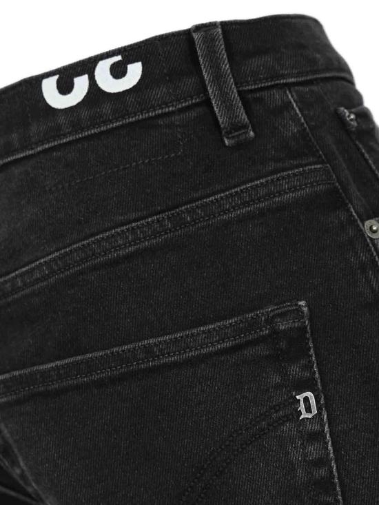  돈답 스트레이트 팬츠 UP434DS0369LM3999 Black - DONDUP