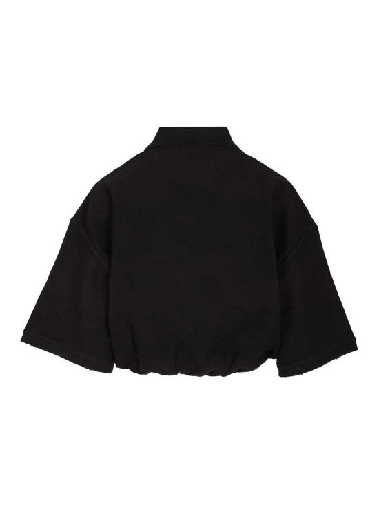 25FW 알렉산더 왕 폴로 티셔츠 4CC3251030963B Black - ALEXANDER WANG