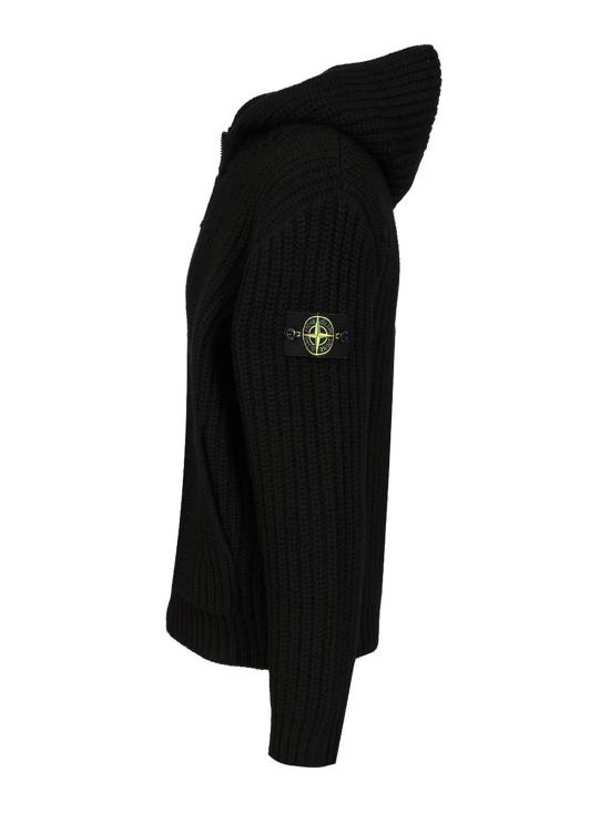  스톤 아일랜드 가디건 K2S155100069S00N6V0029 Black - STONE ISLAND