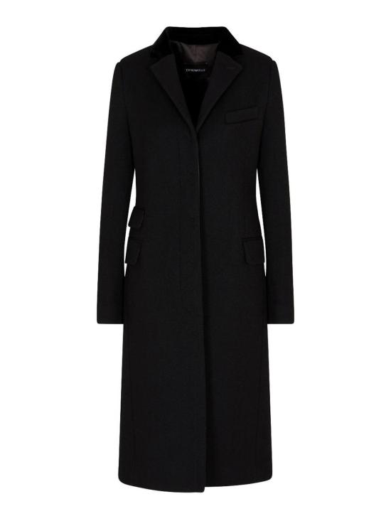 26FW 엠포리오 아르마니 미디 스커트 EW001384AF10228UC001 Black