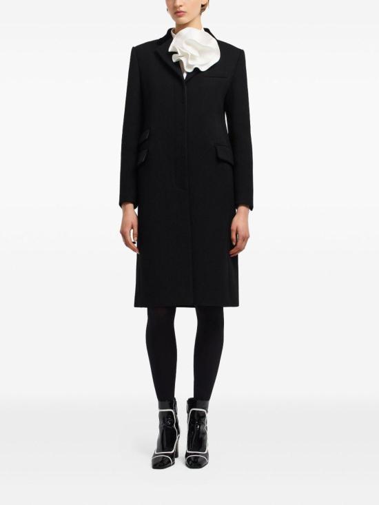 26FW 엠포리오 아르마니 미디 스커트 EW001384AF10228UC001 Black - EMPORIO ARMANI