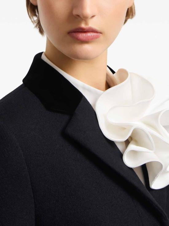 26FW 엠포리오 아르마니 미디 스커트 EW001384AF10228UC001 Black - EMPORIO ARMANI