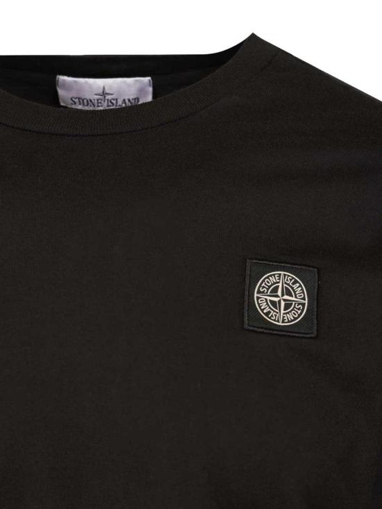  스톤 아일랜드 반팔 티셔츠 K2S152100028S0013V0029 Black - STONE ISLAND