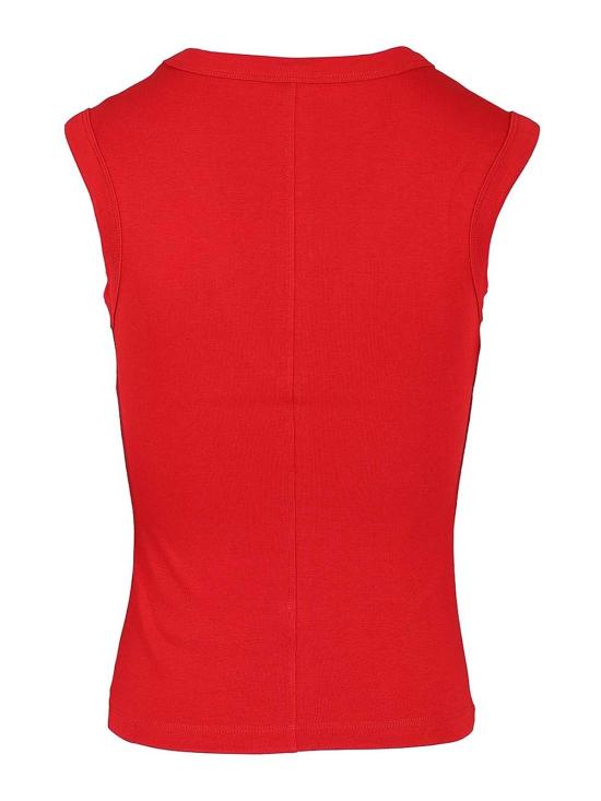 25FW 플로레 플로레 민소매 티셔츠 DEWITANKRED Red - FLORE FLORE