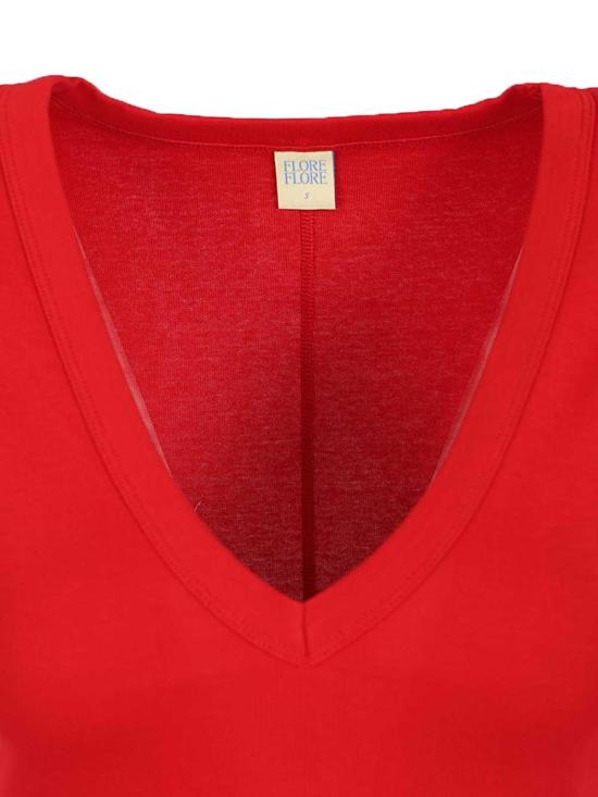 25FW 플로레 플로레 민소매 티셔츠 DEWITANKRED Red - FLORE FLORE