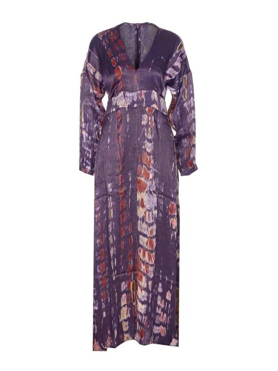  야비 롱 원피스 D137SHELLUSCDDCR1 Purple