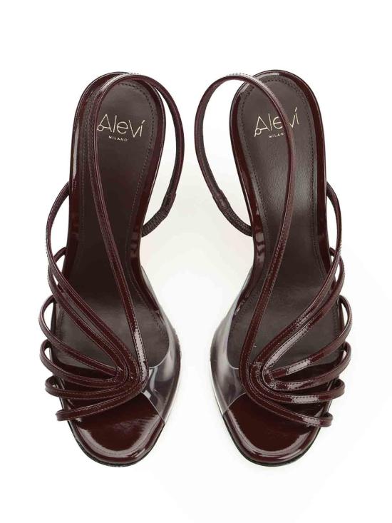 25FW 알레비 샌들 L26WC001U1261345MERLOT Dark Red - ALEVI