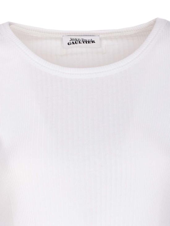 25FW 장 폴 고티에 민소매 티셔츠 TO387J01401 White - JEAN PAUL GAULTIER