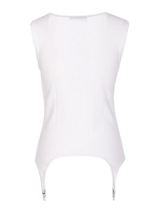 25FW 장 폴 고티에 민소매 티셔츠 TO387J01401 White - JEAN PAUL GAULTIER