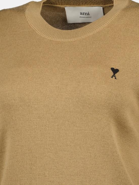 25FW 아미 스웨터 FKS826D 001288 Camel - AMI