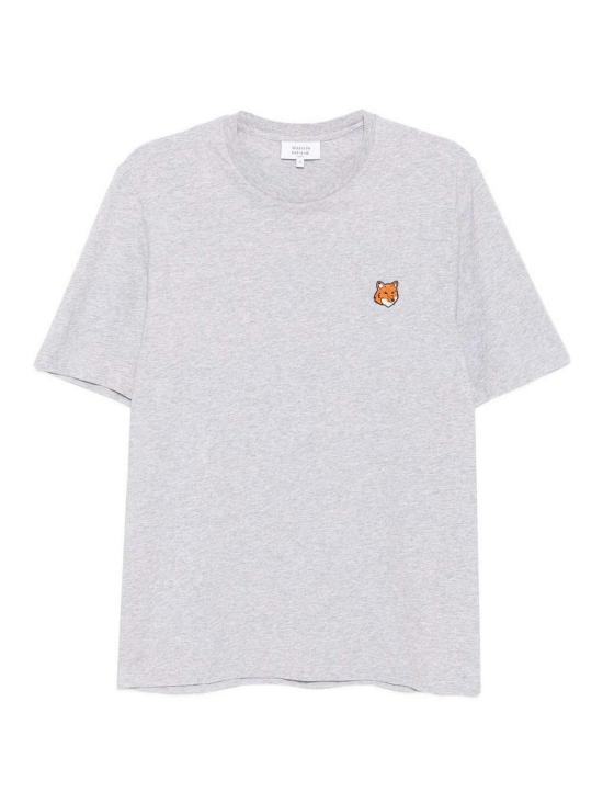 26SS 메종키츠네 폭스 헤드 레귤러 티셔츠 PM00107KJ7026H120 Grey