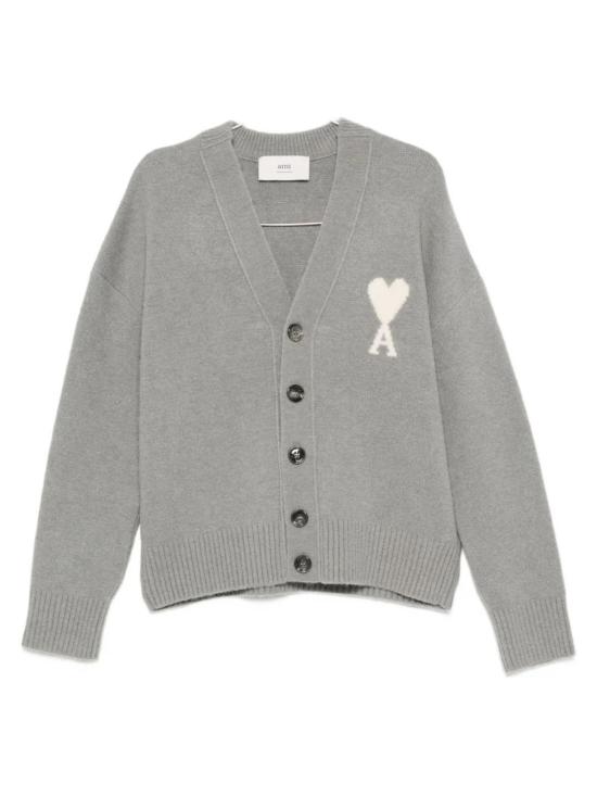 25FW 아미 가디건 UKC365D KN0135058 Grey