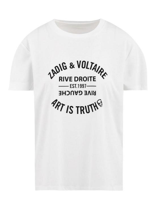 26FW 자딕앤볼테르 반팔 티셔츠 JWTS02769WHITE White