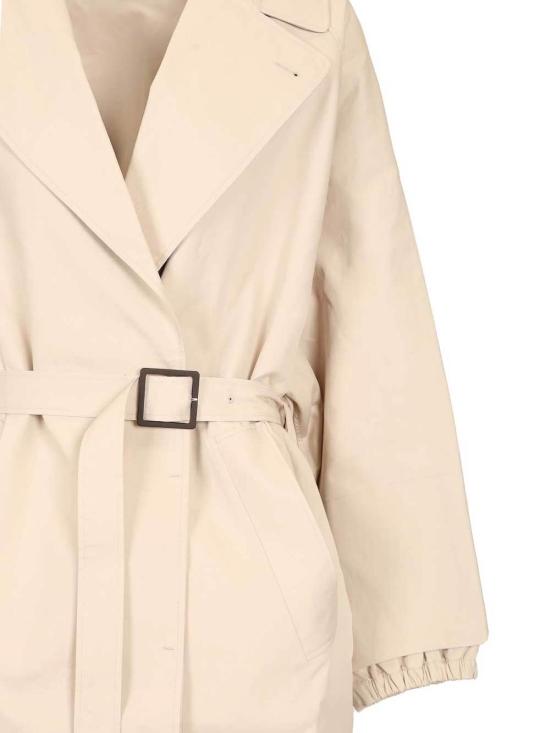 26FW 자크뮈스 트렌치 코트 25HCOW00102AW00644110 White - JACQUEMUS