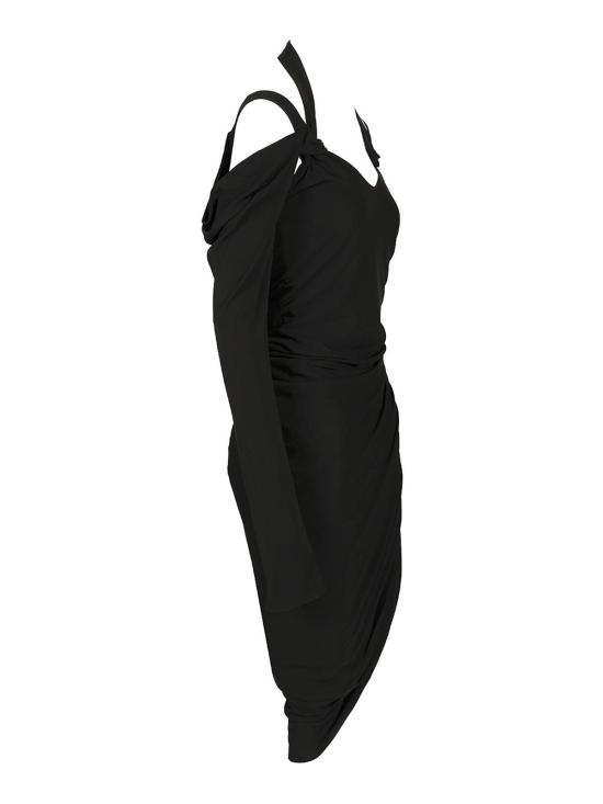  디 아티코 미디 스커트 251WCW00248VVV105AA100 Black - THE ATTICO