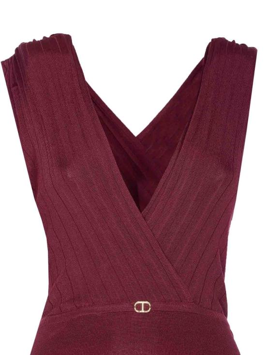  트윈셋 민소매 티셔츠 252TP316112367 Red - TWINSET