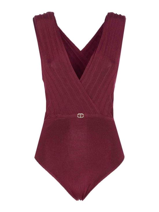  트윈셋 민소매 티셔츠 252TP316112367 Red