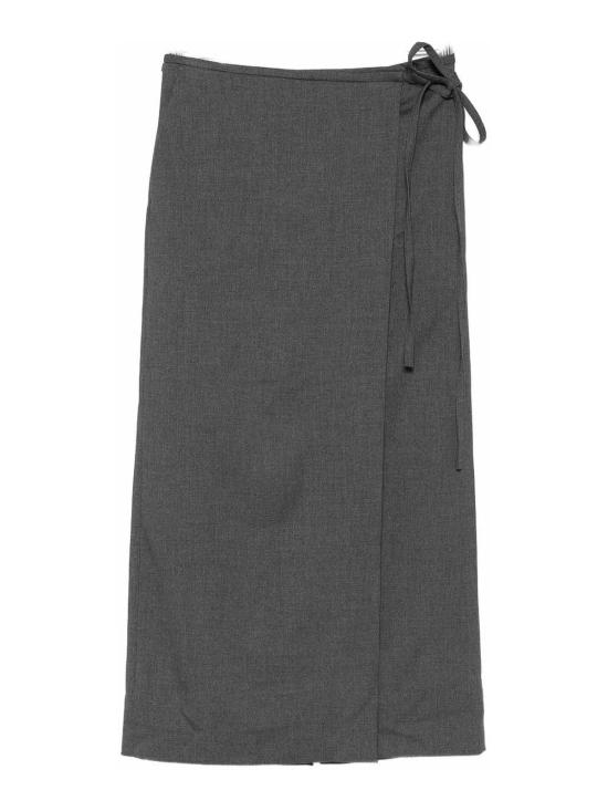 25FW 던스트 미디 스커트 UDSK5C207CG Grey