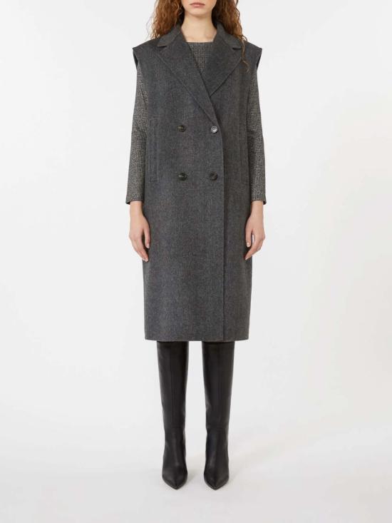  위켄드막스마라 미디 스커트 252501601265E15 Dark Grey - WEEKEND MAX MARA