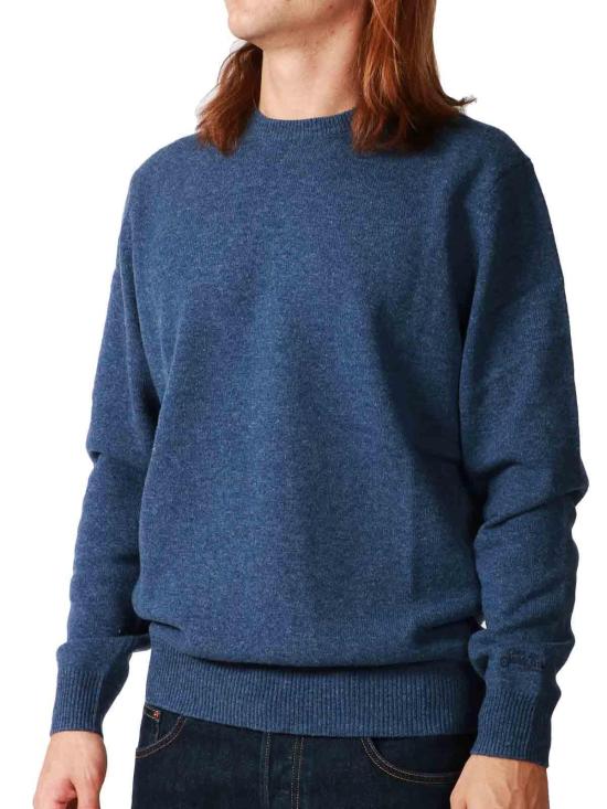 25FW 세인트바쓰 스웨터 REGENTLAMBSWOOL00059I Denim - MC2 SAINT BARTH