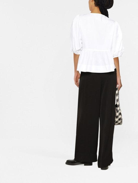  가니 민소매 티셔츠 F7364151 White - GANNI