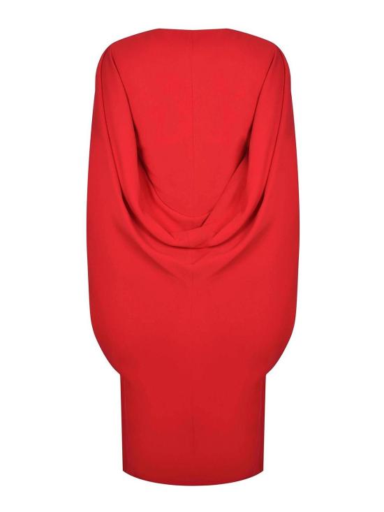 25FW 알베르타 페레티 미디 스커트 4075134112 Red - ALBERTA FERRETTI