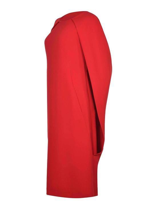 25FW 알베르타 페레티 미디 스커트 4075134112 Red - ALBERTA FERRETTI