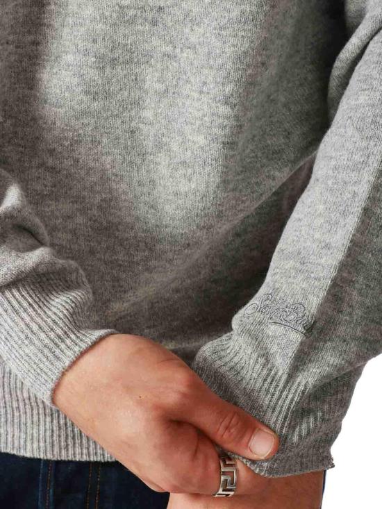 25FW 세인트바쓰 스웨터 REGENTLAMBSWOOL00035I Blue - MC2 SAINT BARTH