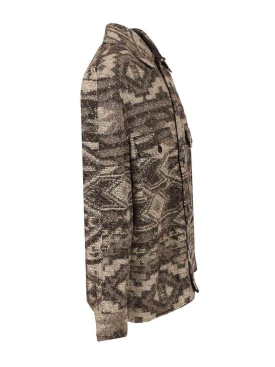  이자벨마랑 셔츠 25AVE0052HGC3D04H50DB Brown - ISABEL MARANT