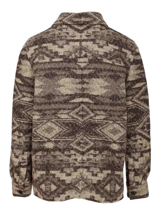  이자벨마랑 셔츠 25AVE0052HGC3D04H50DB Brown - ISABEL MARANT