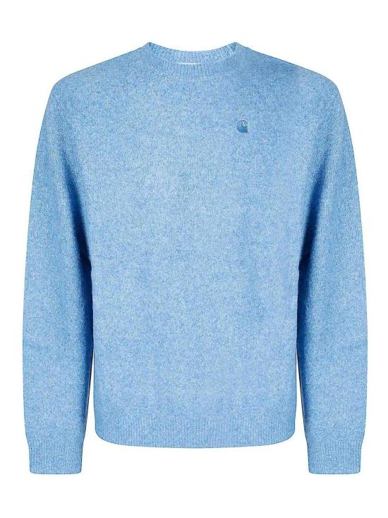 25FW 칼하트 롱슬리브 비스타 와플 티셔츠 I0353943B2XX Light Blue