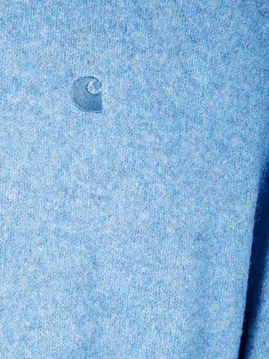 25FW 칼하트 롱슬리브 비스타 와플 티셔츠 I0353943B2XX Light Blue - CARHARTT