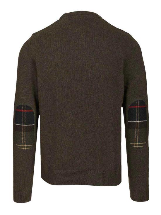 25FW 바버 스웨터 MKN1576OL91 Green - BARBOUR