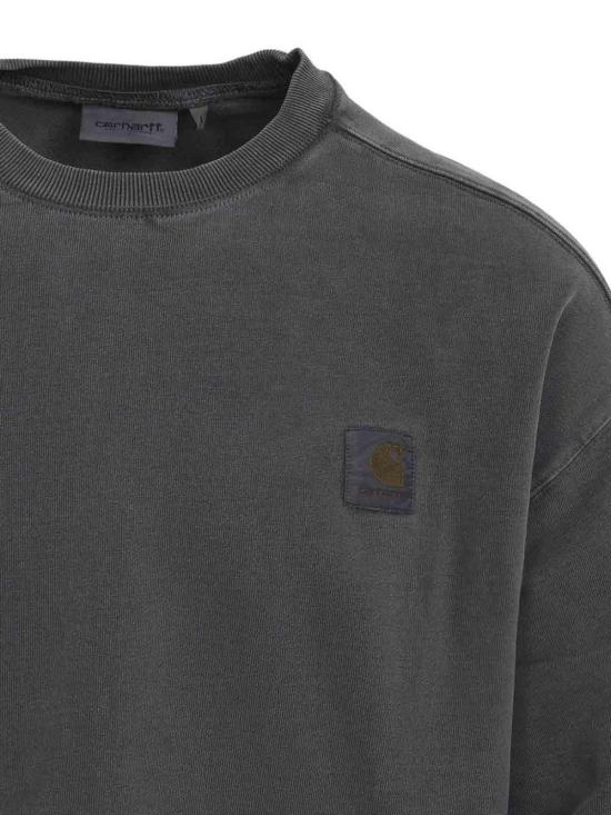 26FW 칼하트 비스타 스웨트셔츠 I02952289GD BLACK - CARHARTT
