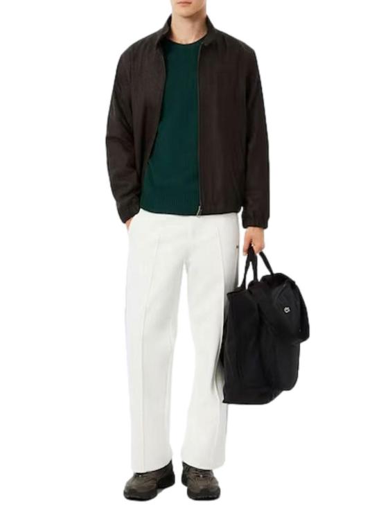 25FW 라코스테 크루넥 스웨터 AH2916YZP Dark Green - LACOSTE