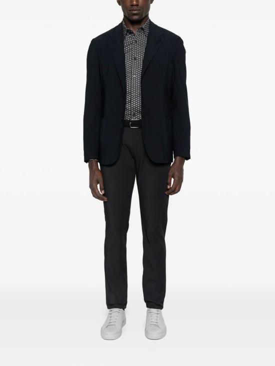 25FW 엠포리오 아르마니 셔츠 EM001537AF14130FB323 Blue - EMPORIO ARMANI