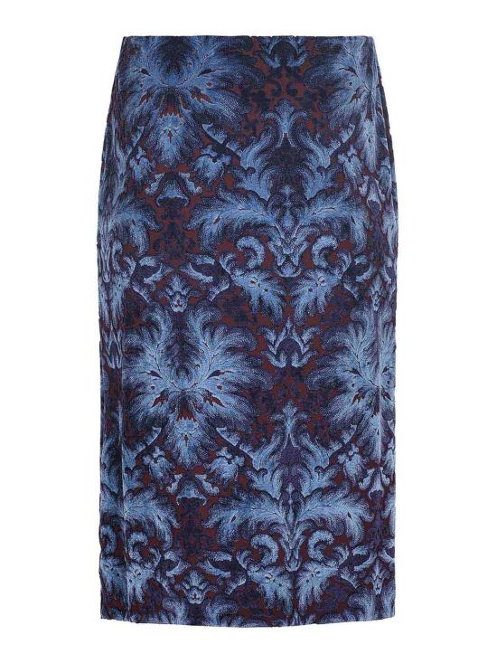 25FW 에트로 미디 스커트 WRFA004099JJD10S9883 Multicolour - ETRO